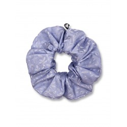 Scrunchie - Foglie Azzurro