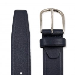 Blue Calfskin Belt