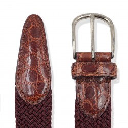 Elastic & Crocodile Skin -...