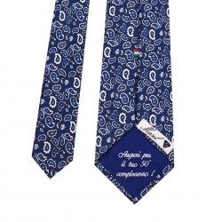 "50º Compleanno" - Paisley Blu